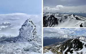 Sortie raquettes au Mont Fourcat (09)